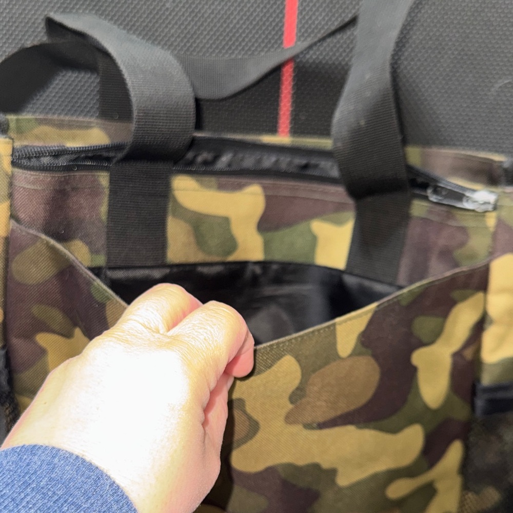 Camouflage Convertible Shoulder Tote Bag - Unbranded - Picture 8 of 15